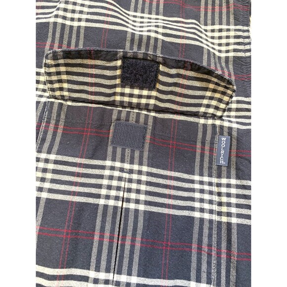 Woolrich Plaid Shirt‎ Mens 2XL Tartan Button Down Long Sleeve Heavy Cotton Work - Picture 4 of 8